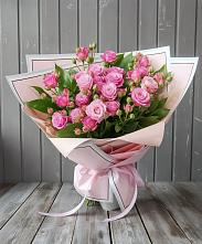 Букет Розовый кустик в Кулунде