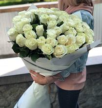 Букет 35 Белых роз #REPLACE_PRED# Кулунде