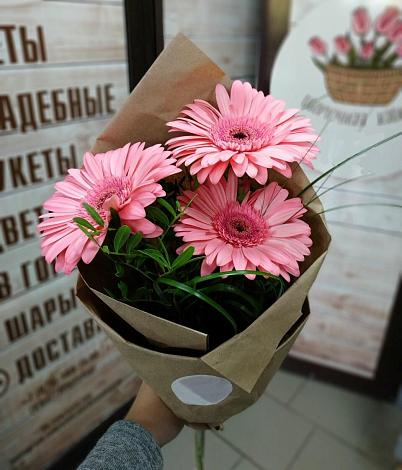 Букет цветов из: Герберы в Кулунде