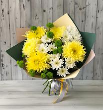 Букет цветов из:  Хризантемы в Кулунде