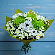 Букет цветов из:  Хризантемы #REPLACE_PRED# Кулунде