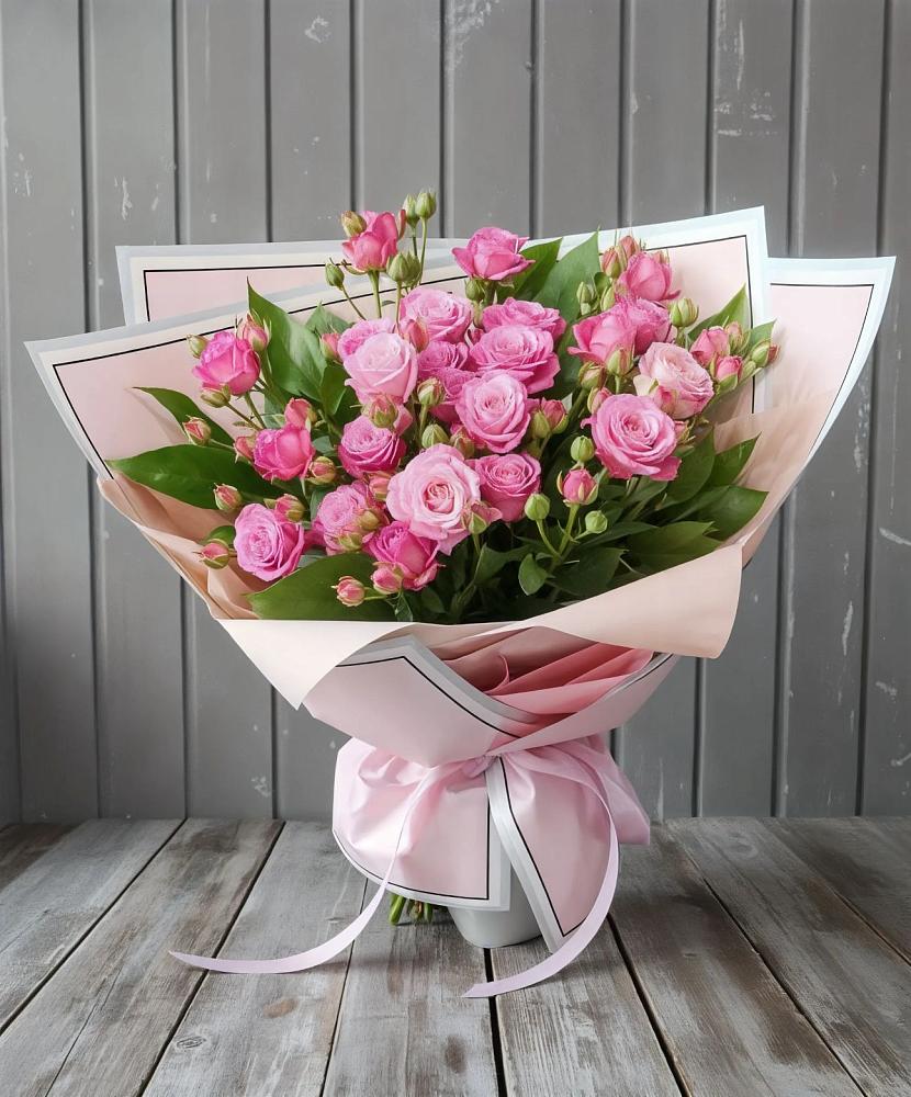 Букет Розовый кустик в Кулунде