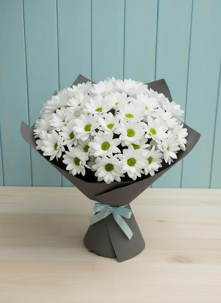 Букет цветов из: Хризантемы в Кулунде