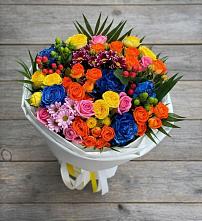 Букет цветов из:  Розы и Хризантемы в Кулунде