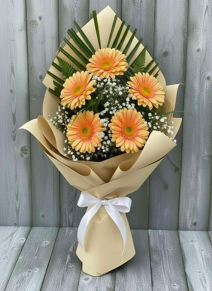 Букет цветов из: Герберы в Кулунде