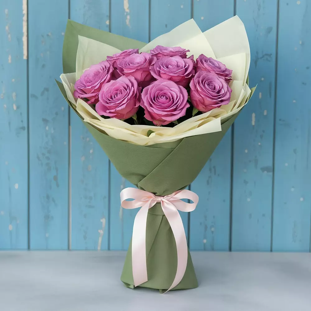 Букет Розы Фёрст Леди в Кулунде