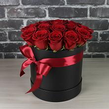 Цветочная композиция из Розы в шляпной коробке #REPLACE_PRED# Кулунде