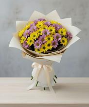 Букет цветов из:  Хризантемы в Кулунде
