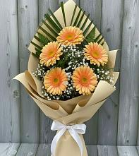 Букет цветов из:  Герберы в Кулунде